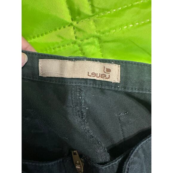 Level Mid Rise Black Flare Pants – Front Pockets, Zipper Closure – Size 6 - Picture 6 of 7